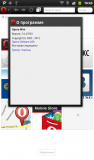 Скриншот Opera Mini 7.0.2 на Galaxy Tab, Android 2.3 :: информация о программе